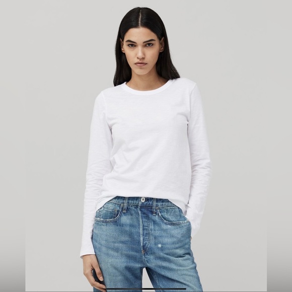 rag & bone Tops - rag & bone The Slub Long Sleeve
